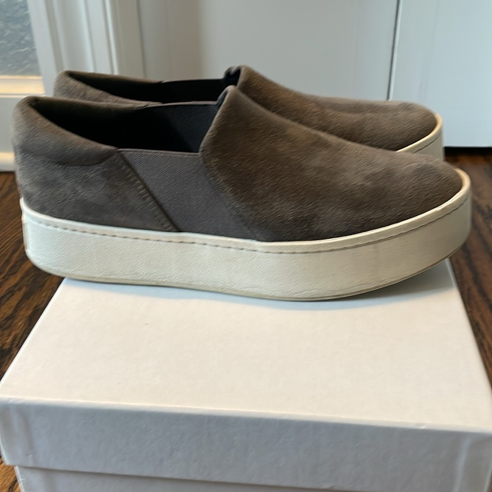 vince warren black suede